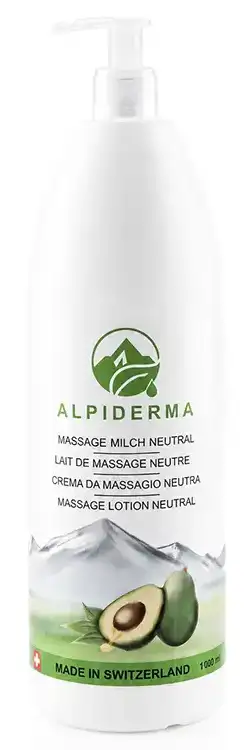 Flacon de lotion de massage Alpiderma
